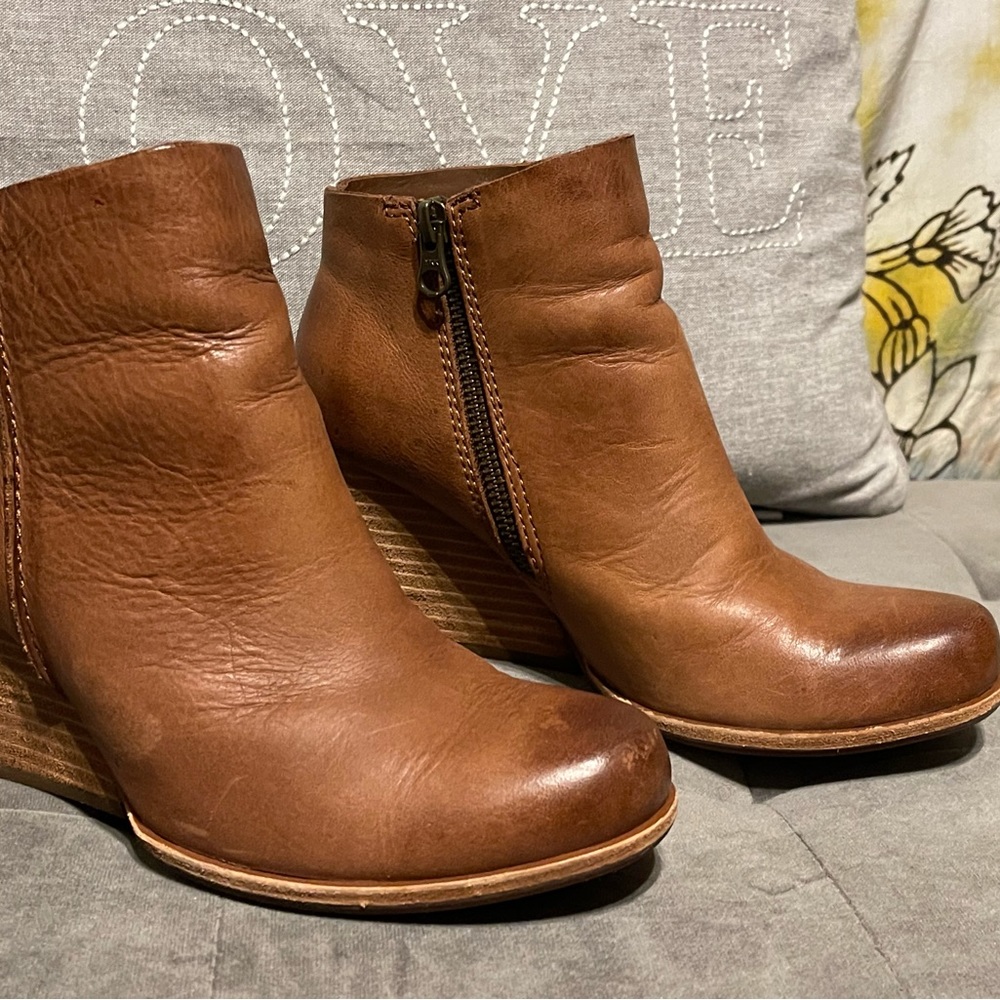 Korkease brown boots size 6.5